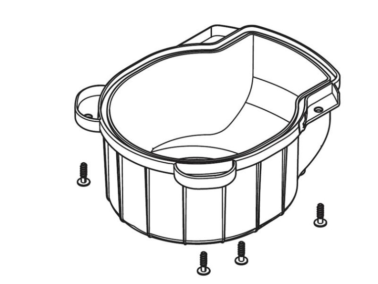 Nilfisk HEPA-Filterabdeckung