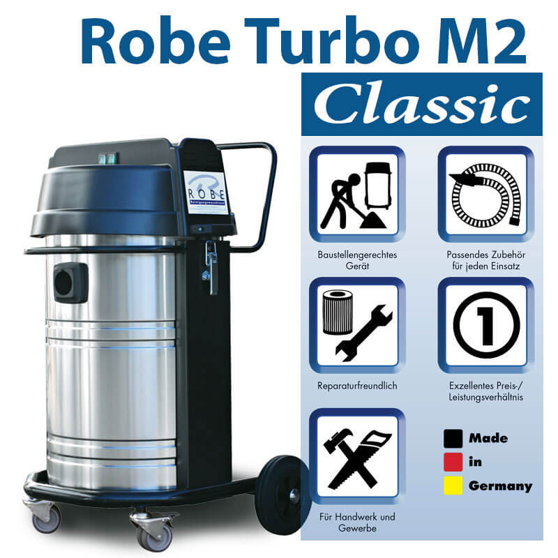 Robe Industriesauger Turbo M2 - M2 Classic
