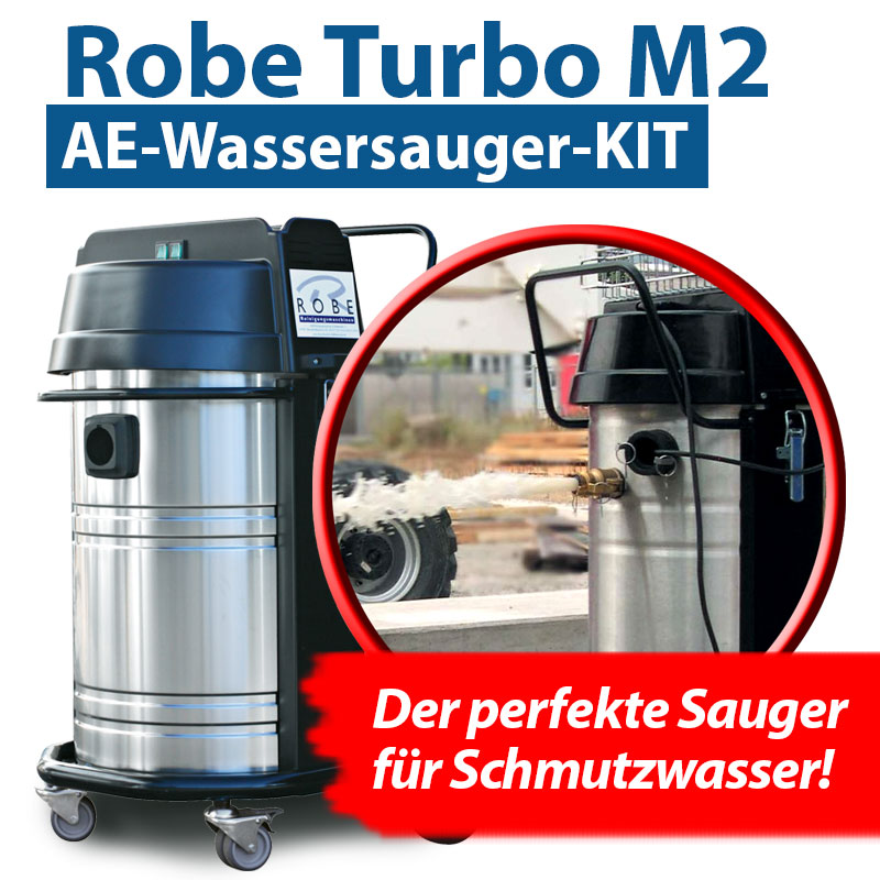 Robe Turbo M2 AE Wassersauger-KIT