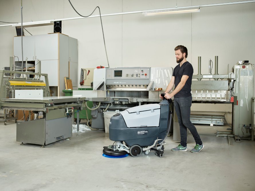 Nilfisk Scheuersaugmaschine SC401 - Anwendung 04