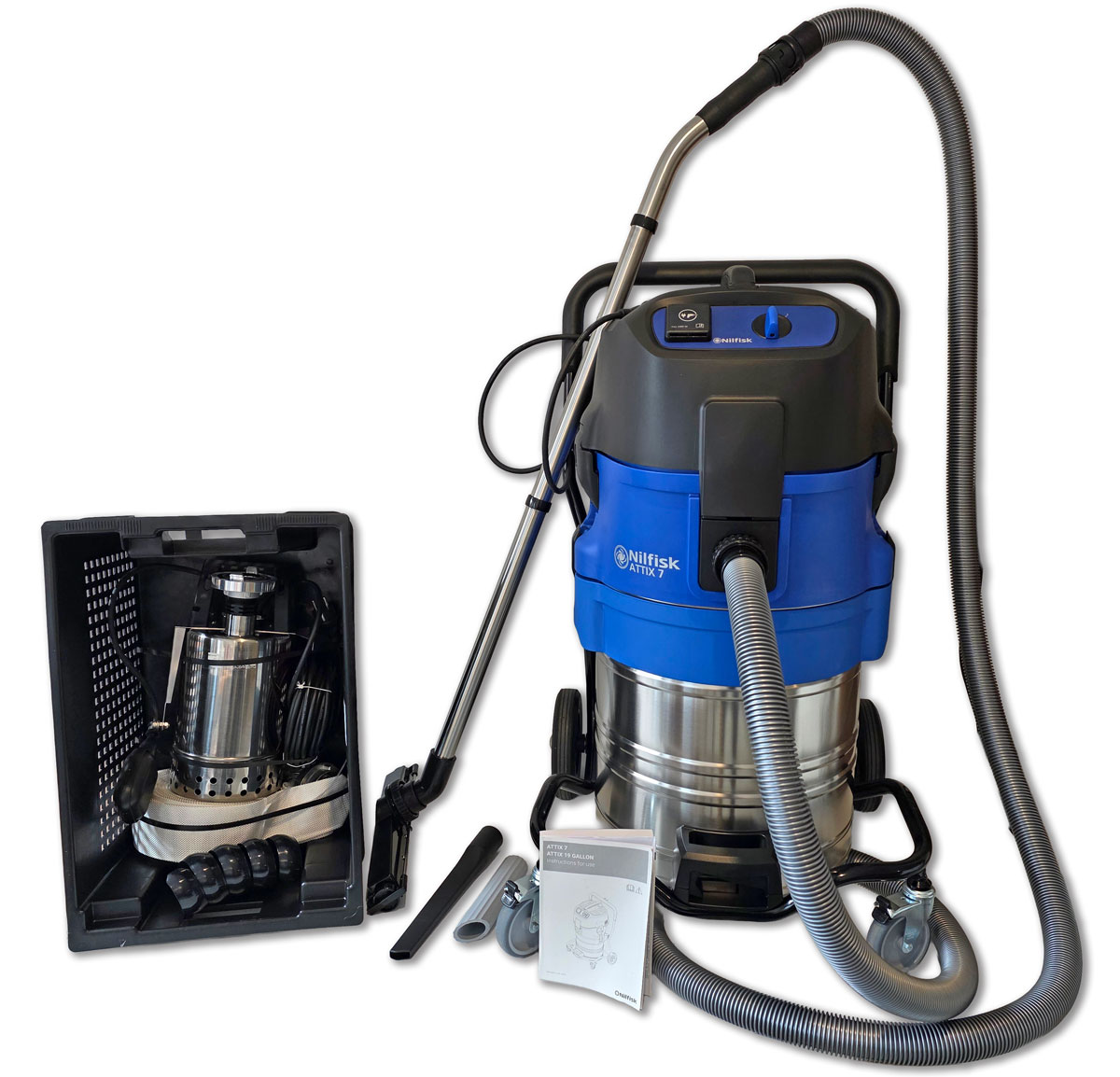 Nilfisk Hochwassersaugset mit Pumpe